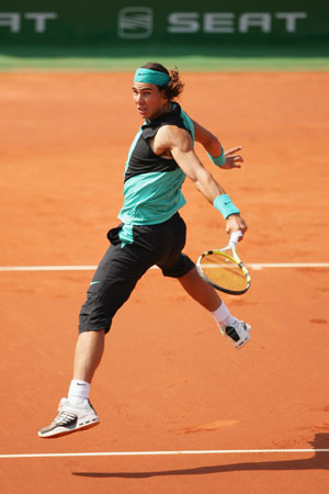 rafael nadal tennis player. Nadal has dominated this